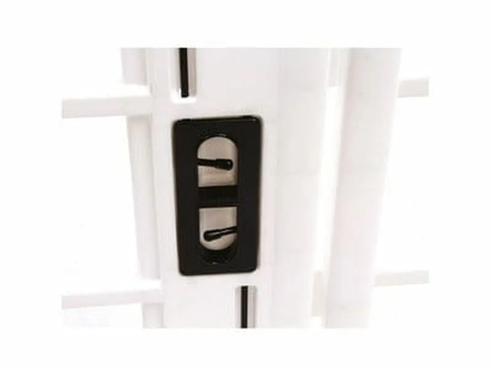 ALASKA FOLDABLE PUPPY PEN WITH DOOR WHITE