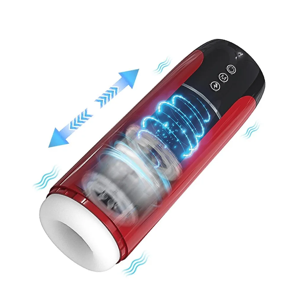Automatic Thrusting Male Masturbator Cup Waterproof Masturbation Sex Toys for Men