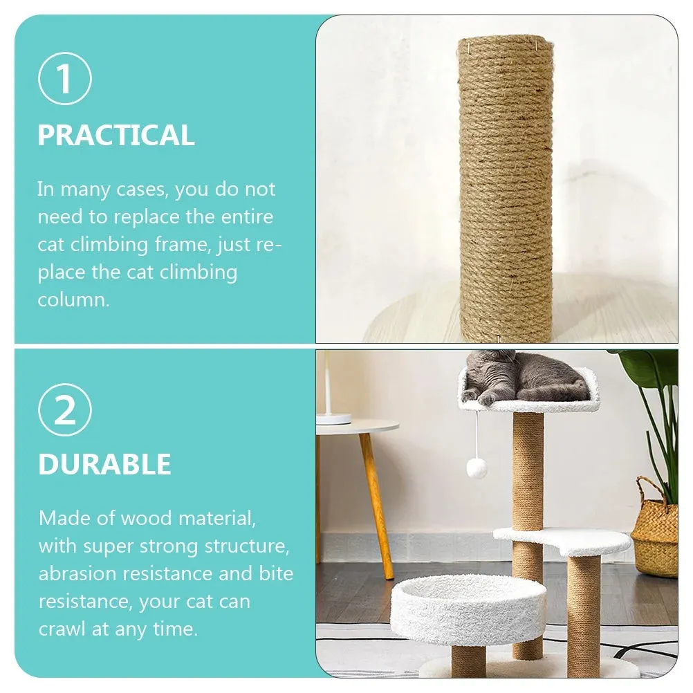 Cat Climbing Tree with Hemp Rope Cat Scratch Post