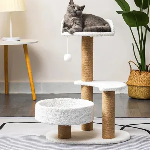 Cat Climbing Tree with Hemp Rope Cat Scratch Post