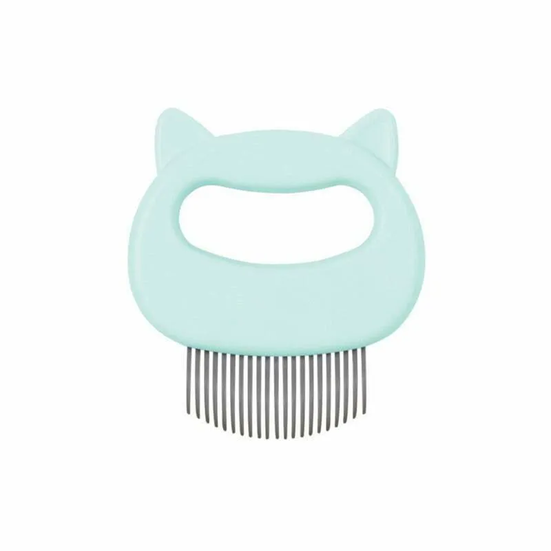 Cat Comb - Fur Brush Collector Dog Cat Pet Brushing Handle Pet Soft Easy Animal
