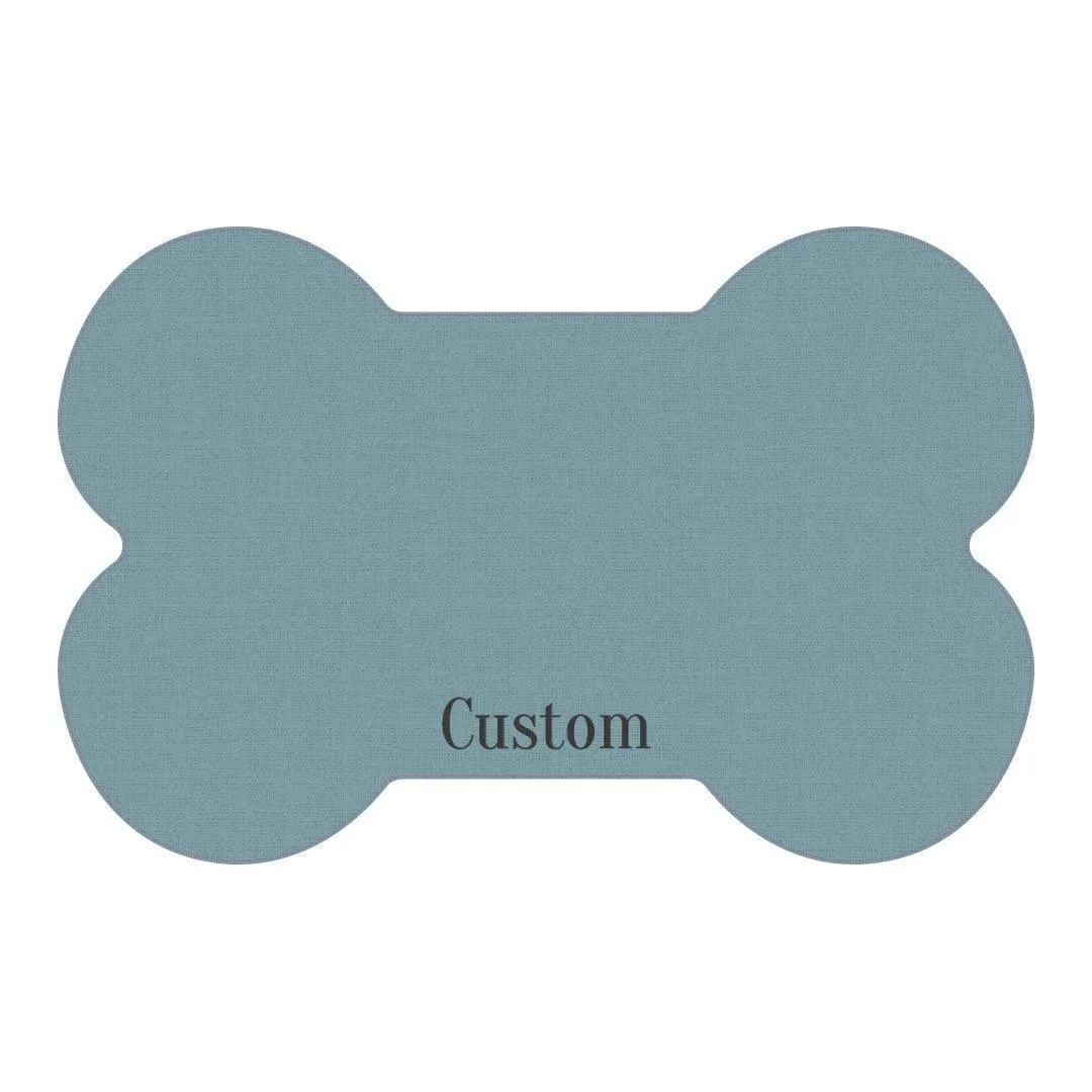 Custom Spot Bone PetFlat | Blue - Premium Vinyl Mat