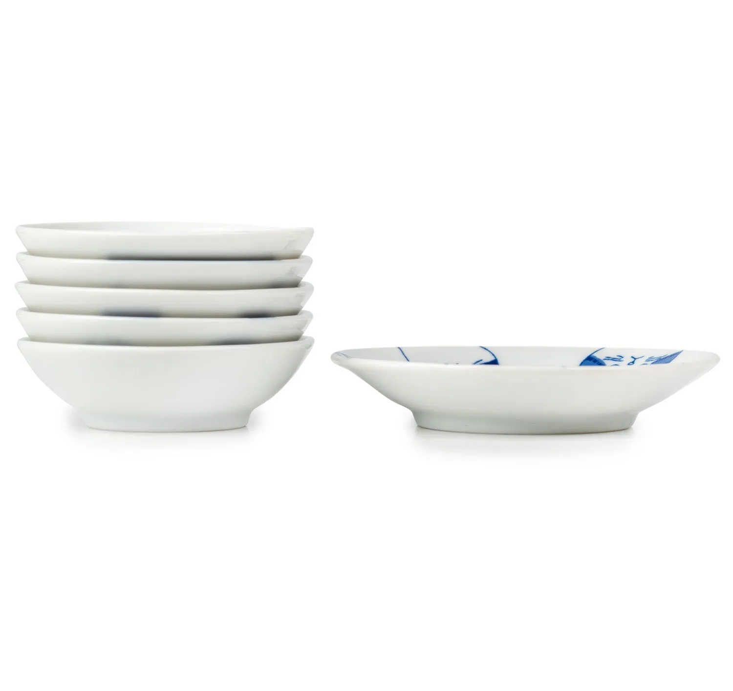 Cute 5 Cats Japanese Dish Set