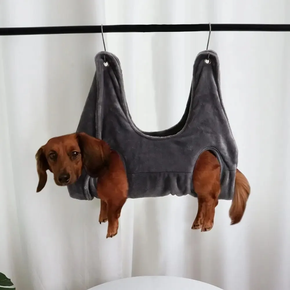 Dog Grooming Hammock Stress-Free Grooming Solution