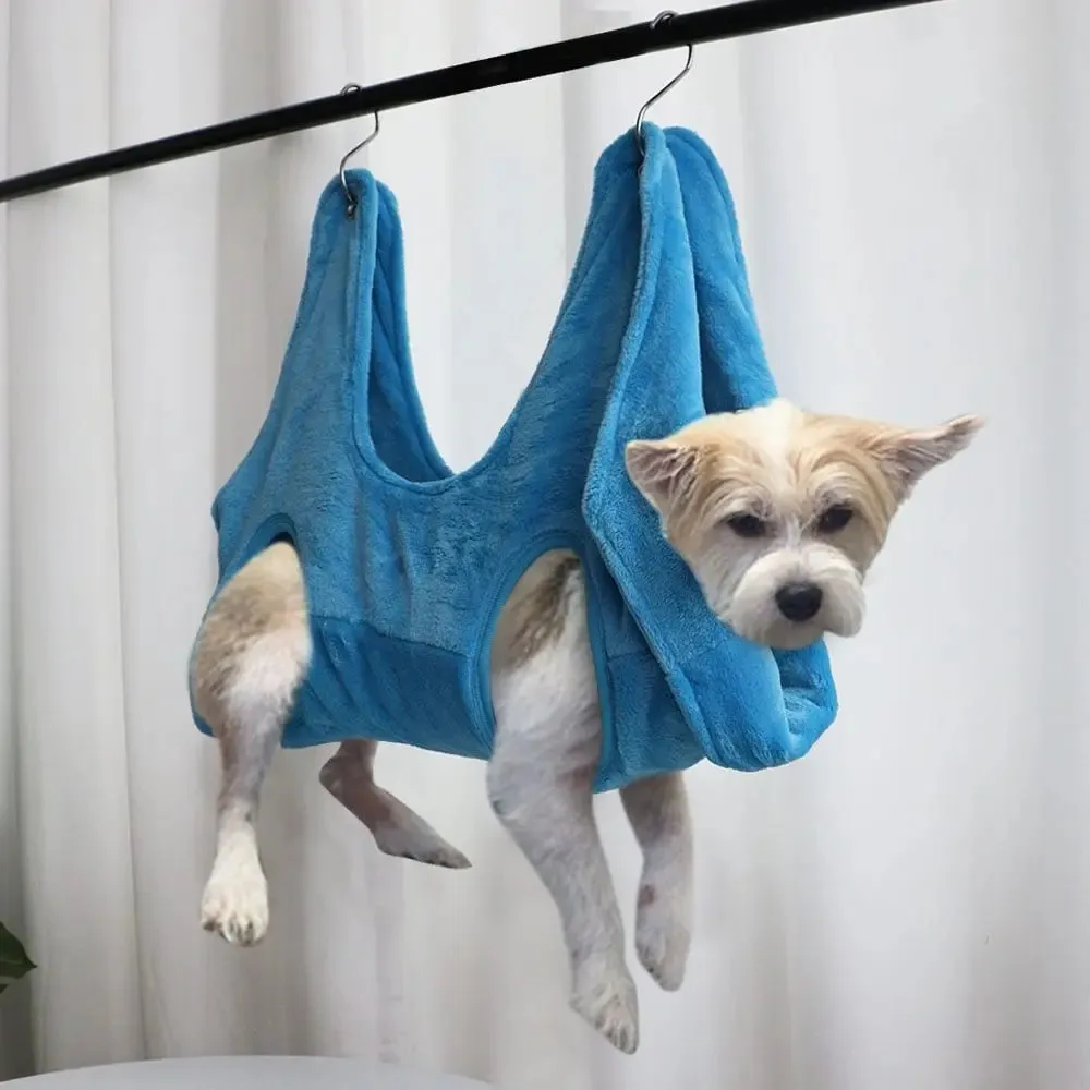 Dog Grooming Hammock Stress-Free Grooming Solution