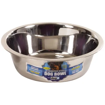 Dogit Stainless Steel Dog Bowl, Extra Large -  2L (67.6 fl oz)