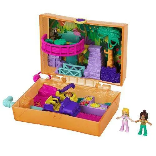 DONATE THIS TOY - Pirate Toy Fund -  Polly Pocket Jungle Safari Compact