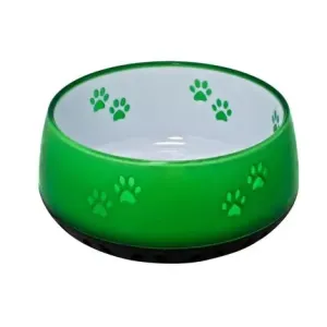 Durable non skid Dog Bowl and Cat Bowls - Green