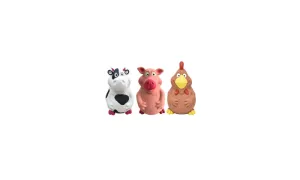 Farm Animal Dog Squeaky Toy