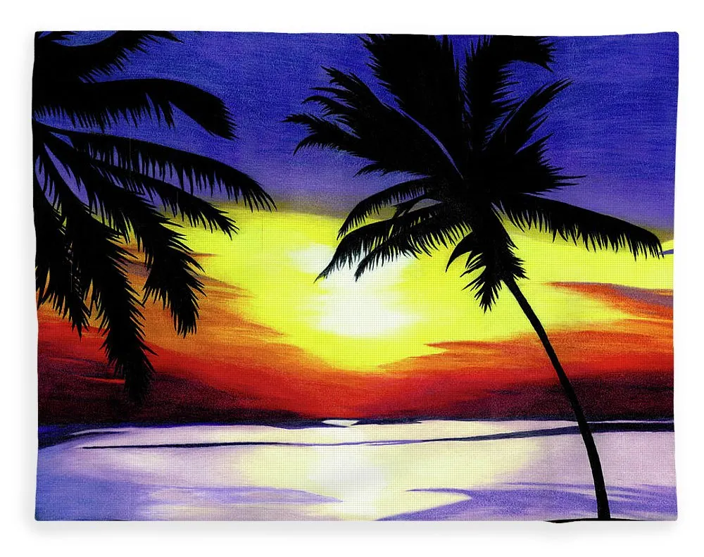 Florida Sunset - Blanket