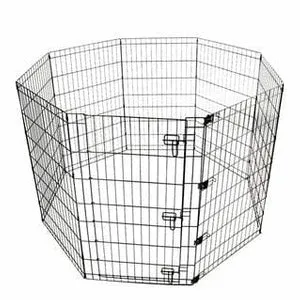 Foldable Puppy Pen - with DOOR