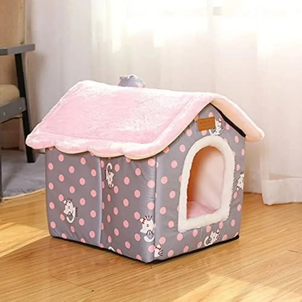 Foldable ,Winter Warm Kennel Bed