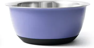 Fox Run Stainless Steel Mixing Bowl, Purple, 10.75 Quart