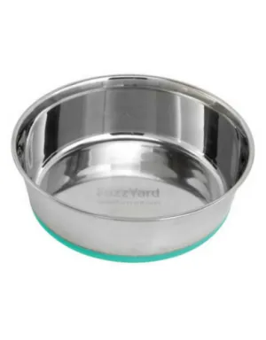 Fuzzyard Stainless Steel Bowl (Teal) - (2 Size)