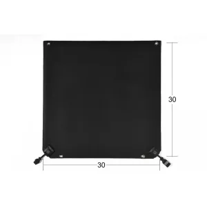 Heated Snow Melting Walkway Mat - Wide/Half - 30"x30"