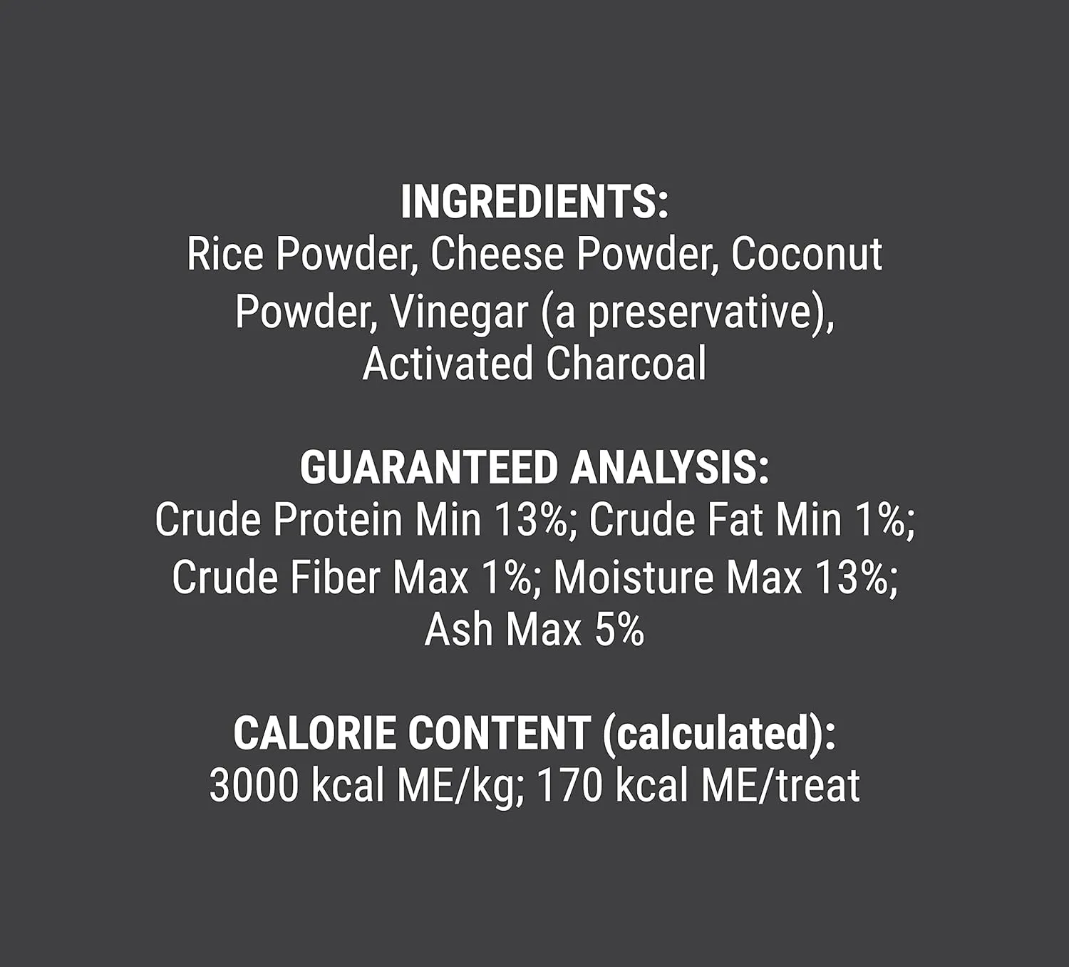 Himalayan Dog Chew Happy Teeth Yak Cheese, Soft Dog Chew, 100% Natural Soft Density Dental Treats, Gluten Free, Safe Treats for Oral Health, Lactose & Grain Free, Protein Rich, Cheese-Charcoal 2 Count