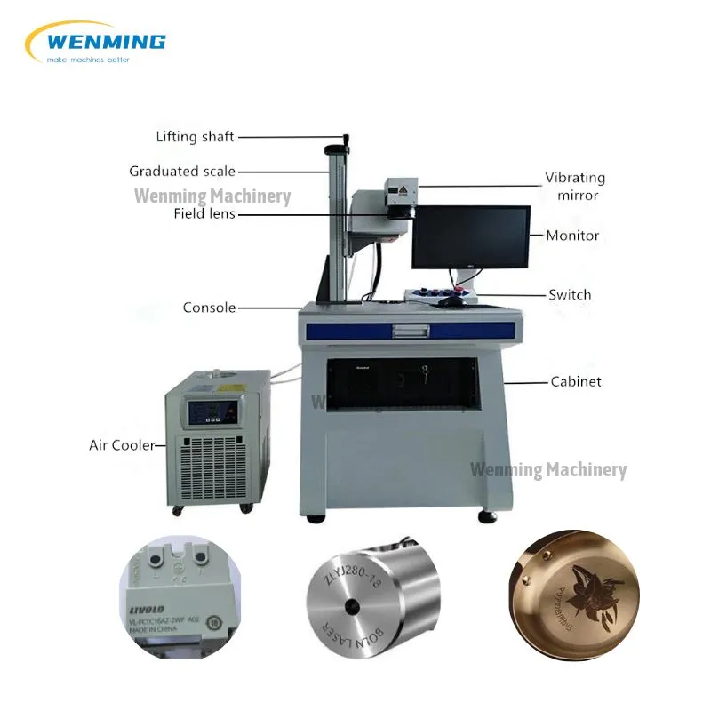 Industrial Automatic UV Laser Engraver Laser Printing Machine