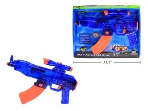 Laser Scope Automatic Transparent Water Gun