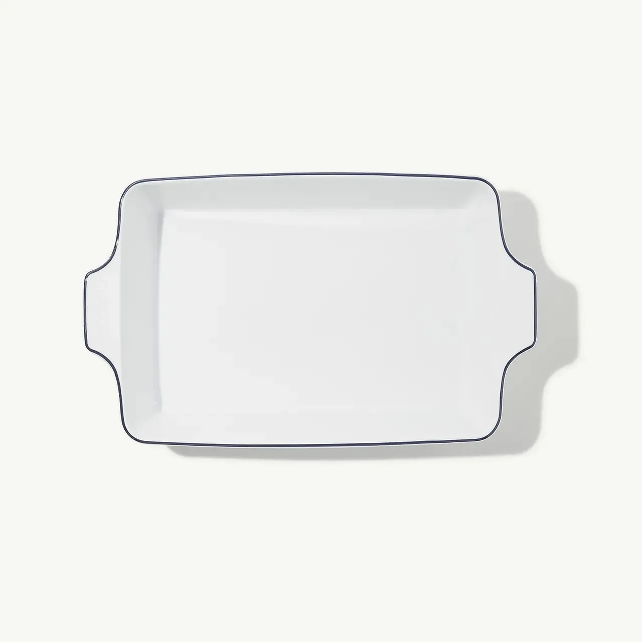 Made in Rectangular Baking Dish Navy Rim 9x13"
