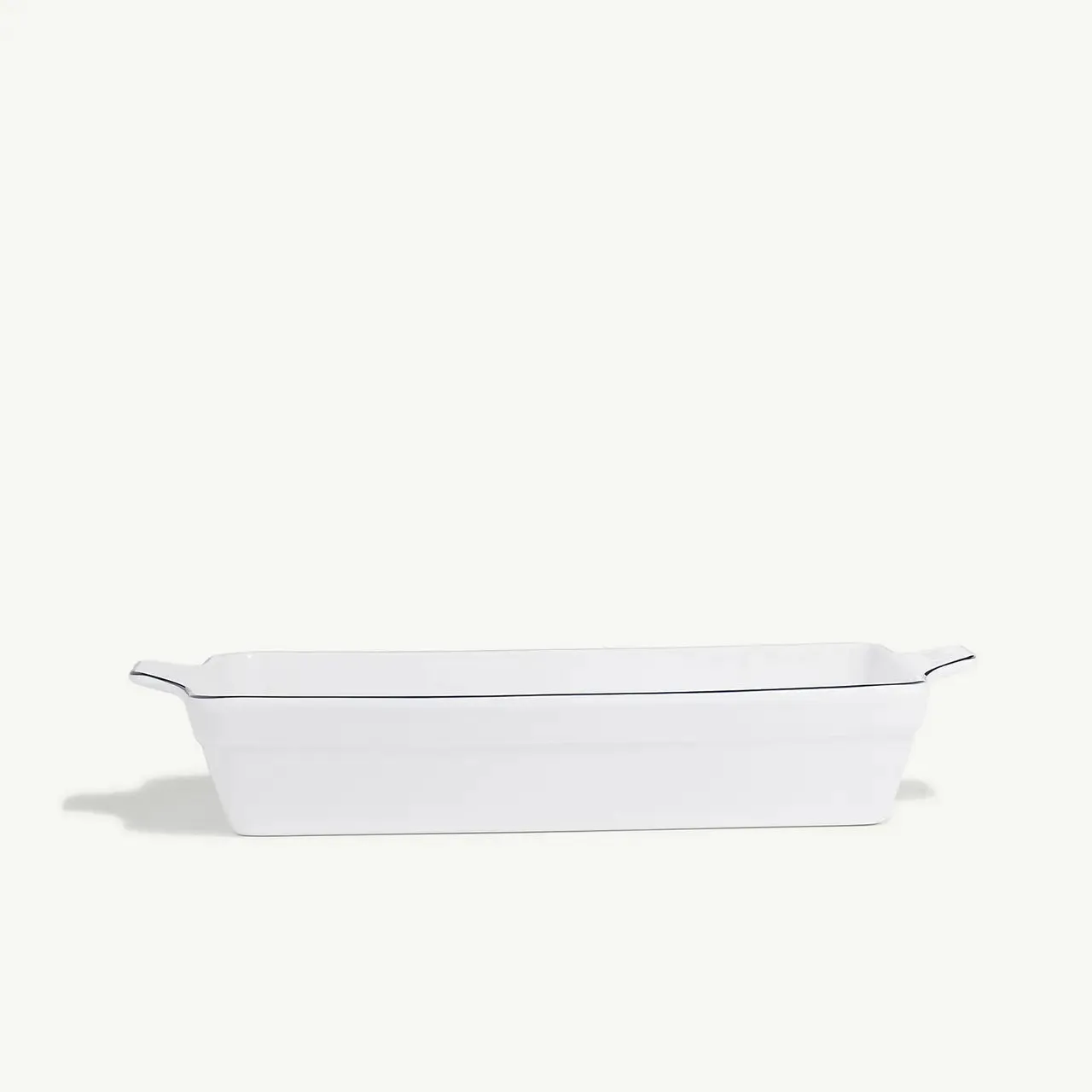 Made in Rectangular Baking Dish Navy Rim 9x13"