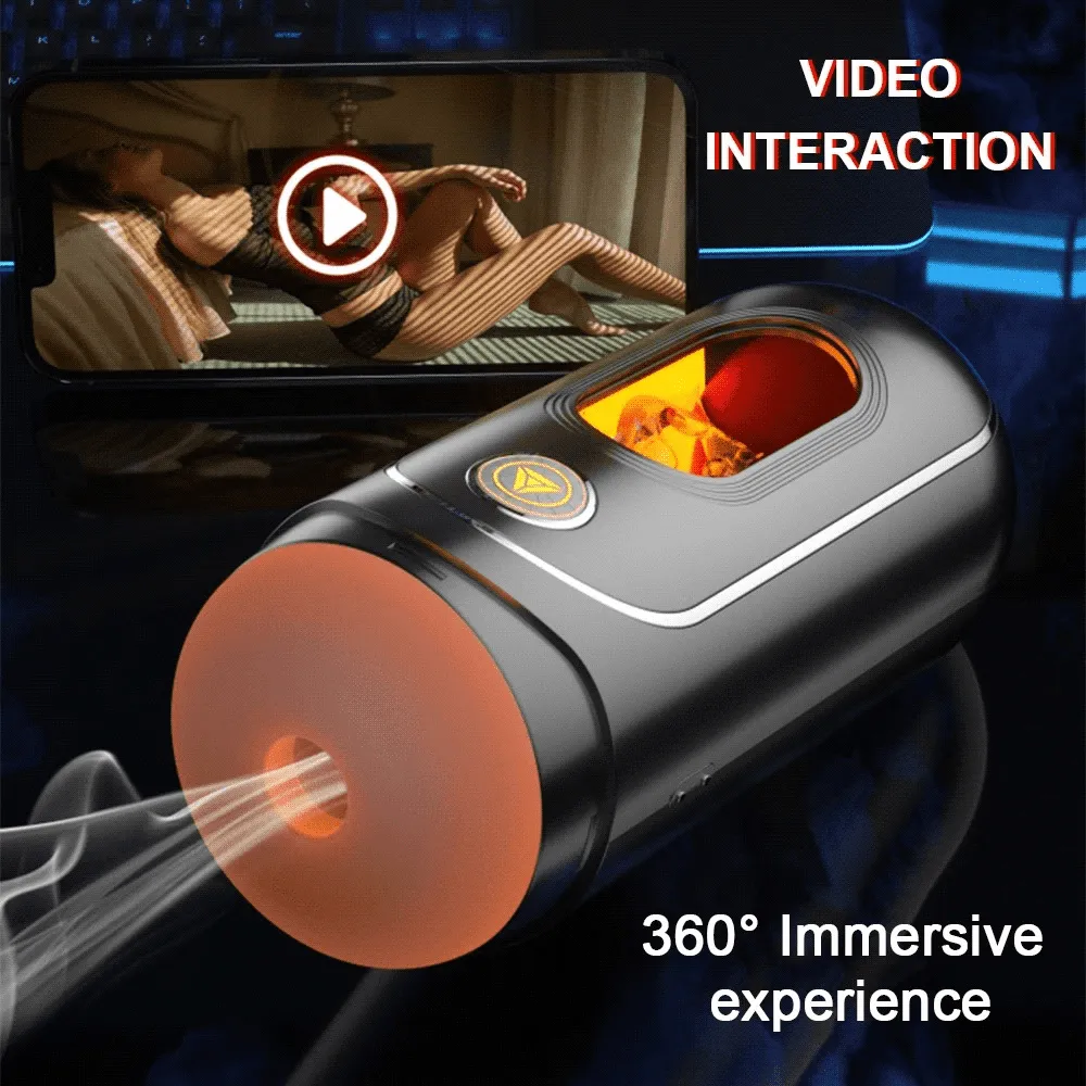 Male Sex Toys for Masturbation / Automatic Blowjob Machine with Remote