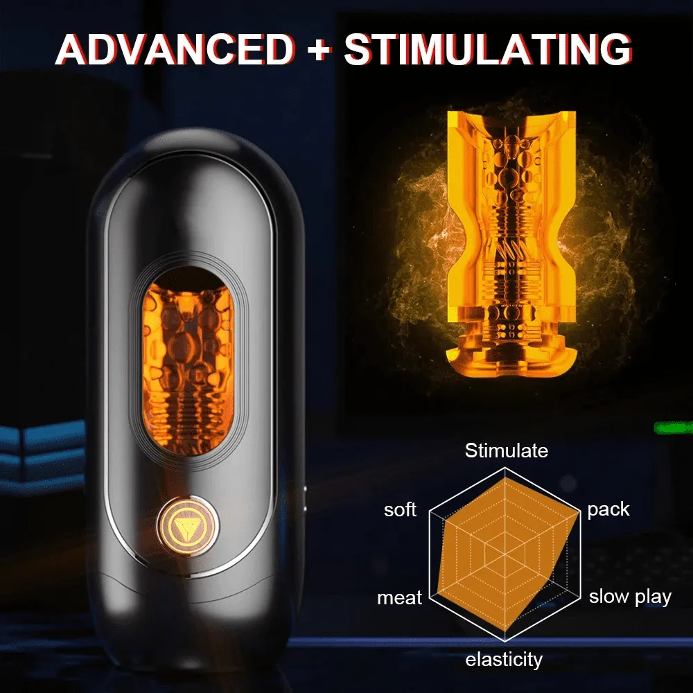Male Sex Toys for Masturbation / Automatic Blowjob Machine with Remote