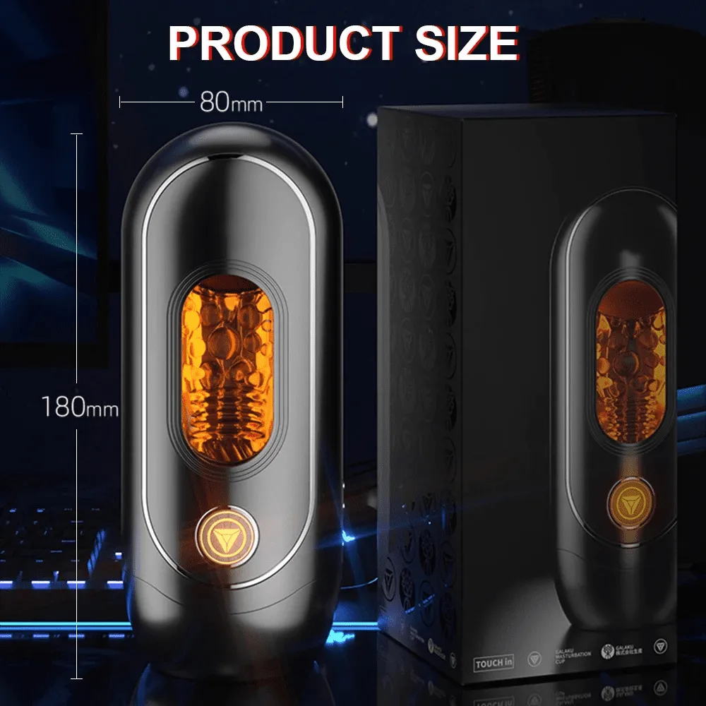 Male Sex Toys for Masturbation / Automatic Blowjob Machine with Remote