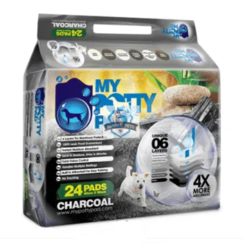 My Potty Charcoal Pad (Large - 24pc)