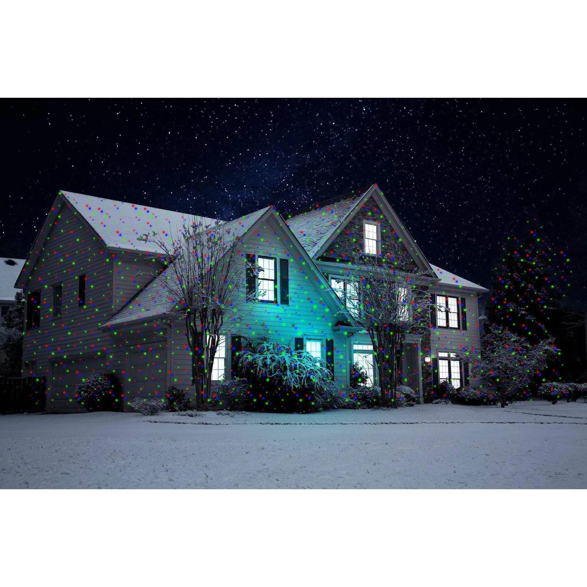 Night Stars Red, Green and Blue Laser with 16 Color LED