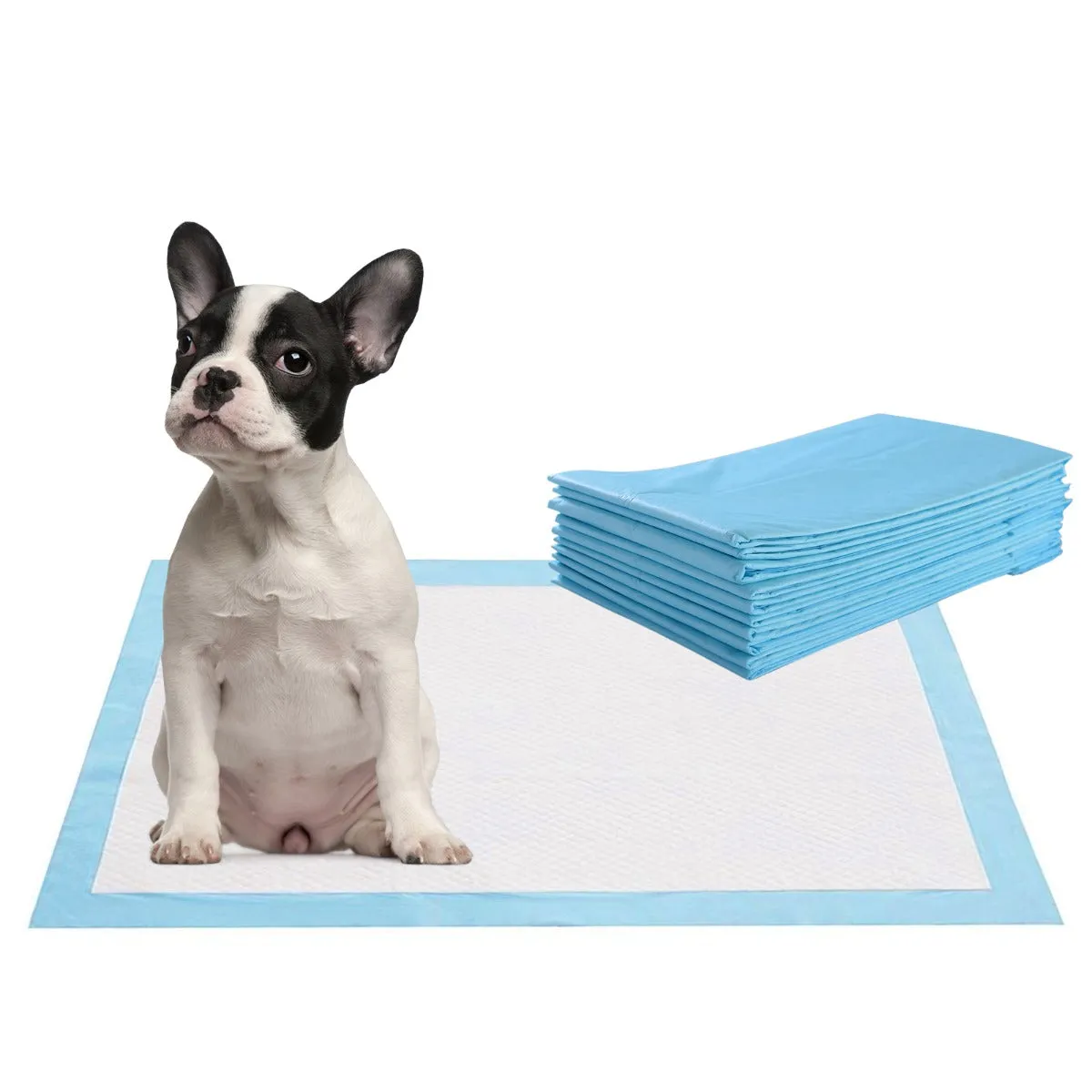 NNECW 100 Pcs Extra Large Dog Pee pads with Super Absorbent & Leak-Proof