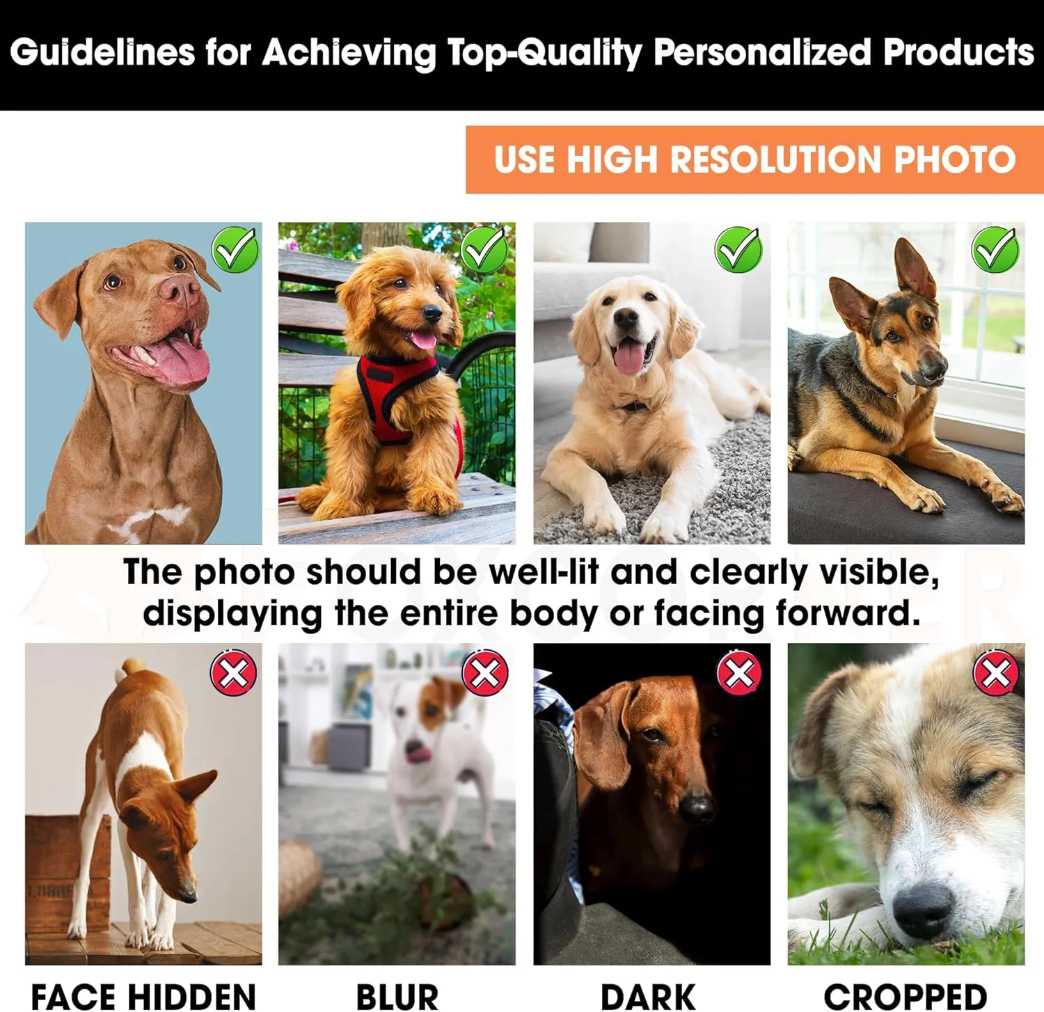 Personalized Pet Photo Memorial Pillow with Insert 12"x12" Double-Sided Printed Sympathy Gifts for Loss of Dog - Dog Remembrance Gifts - Custom Pet Picture Memorial Gifts Home Decor Pillow