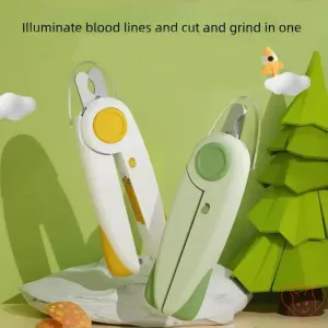 Pet Nail Clippers with LED Light