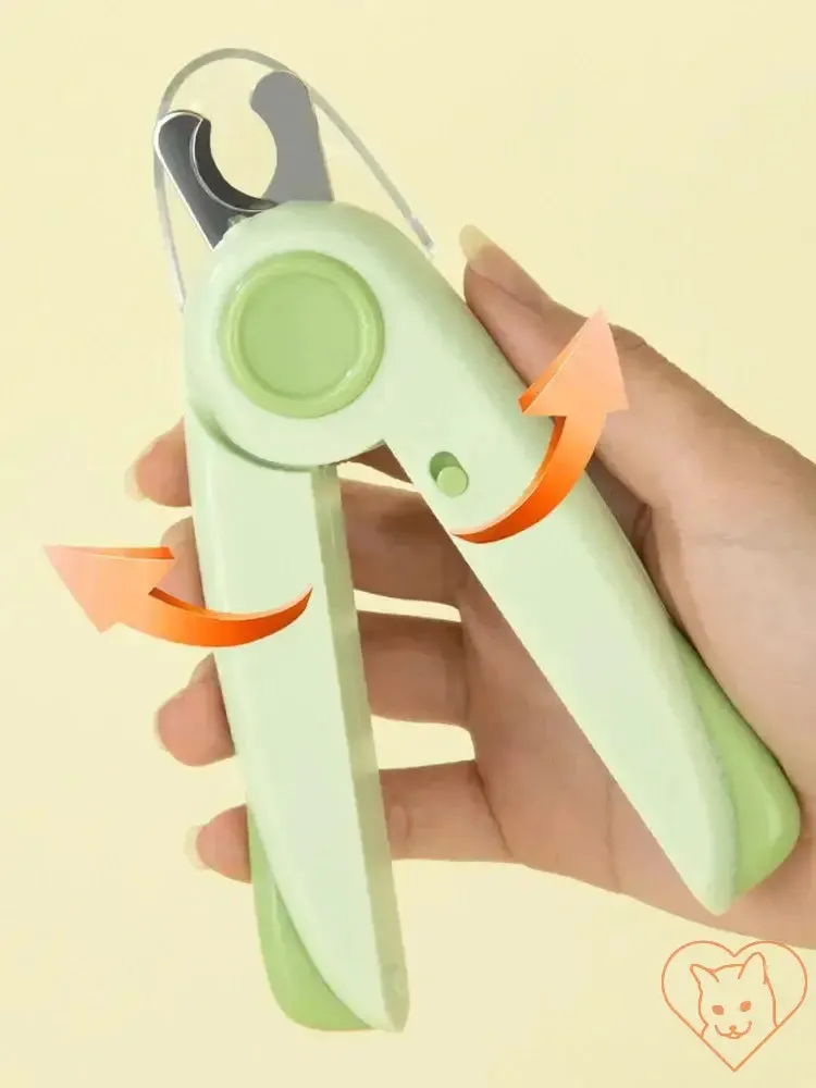 Pet Nail Clippers with LED Light