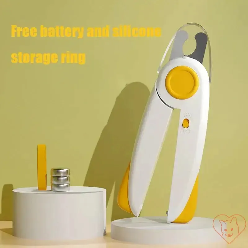 Pet Nail Clippers with LED Light