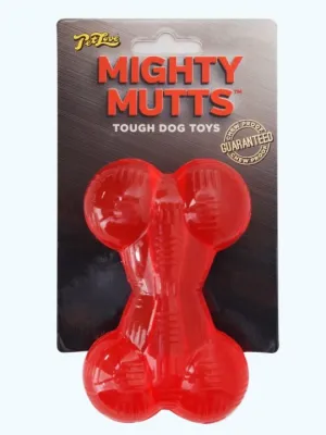 Petlove Mighty Mutts Rubber Bone Small