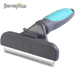 Professional Self Cleaning Dog Comb Pet Brush Effective DE shedding Tool