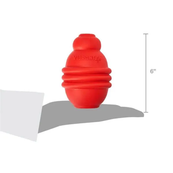 Red Treat Buddy Rubber Chew Toys for Dogs