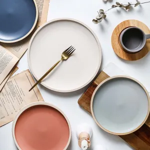 Round Modern Ceramic Dishes