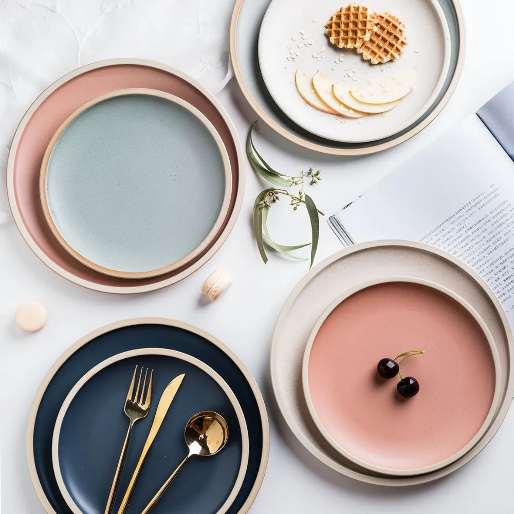 Round Modern Ceramic Dishes