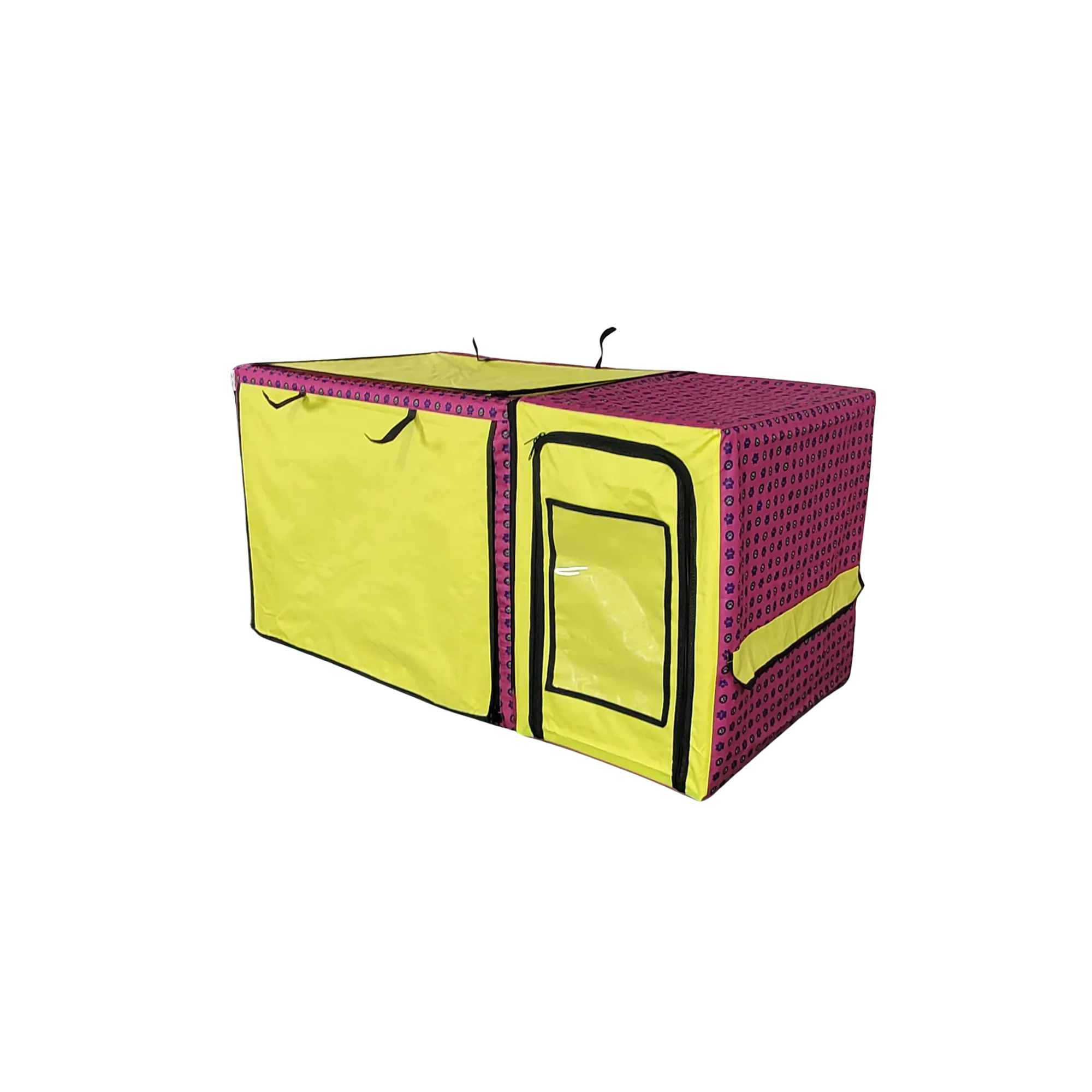 Show Cage (Pink Paws   Yellow)