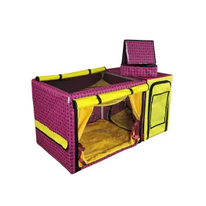 Show Cage (Pink Paws   Yellow)
