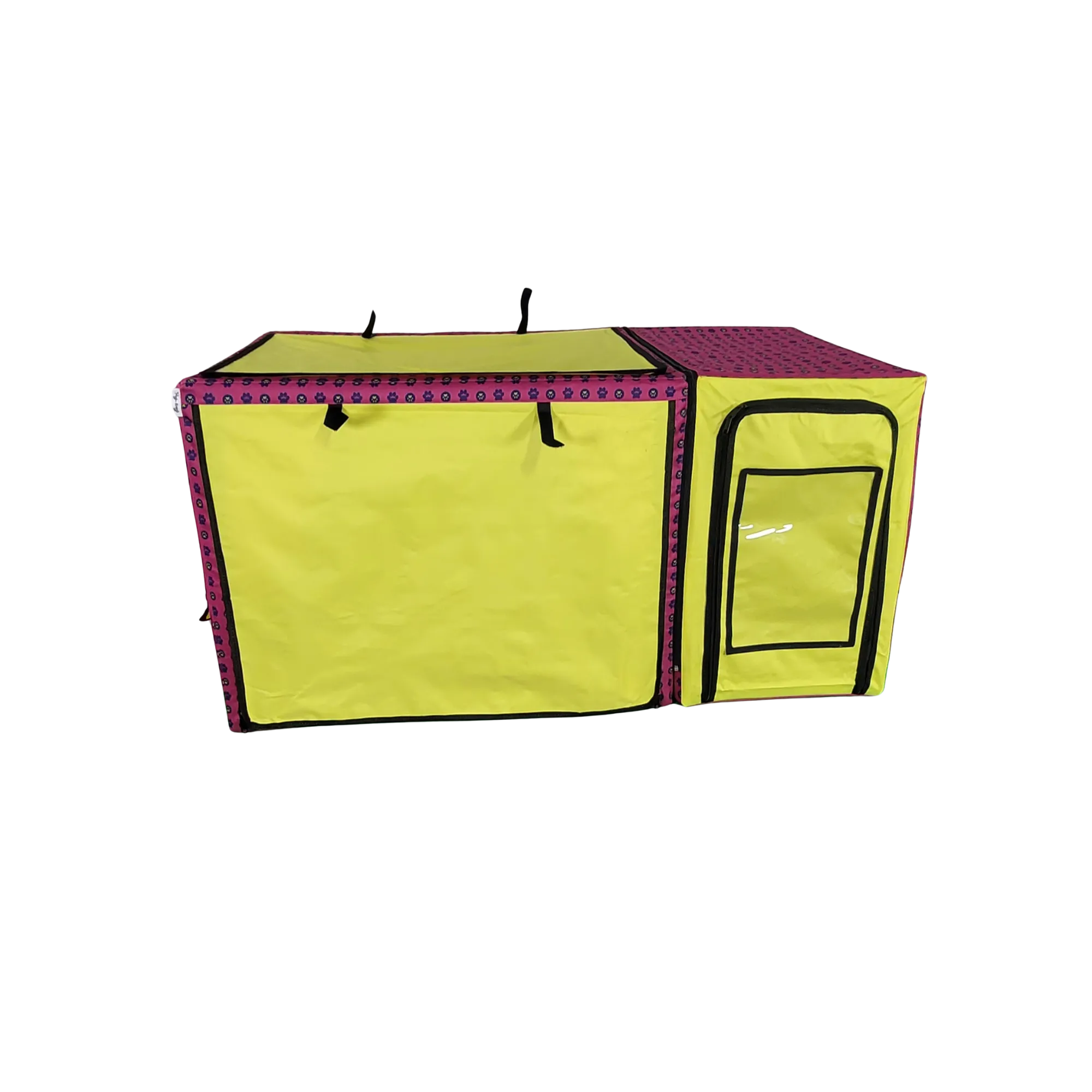 Show Cage (Pink Paws   Yellow)