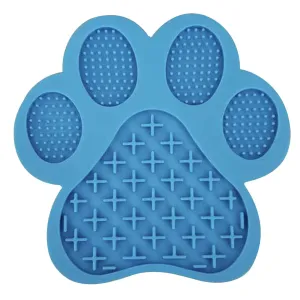 Silicone Dog Paw Shaped Pet Lick Pad Dog Food Bowl