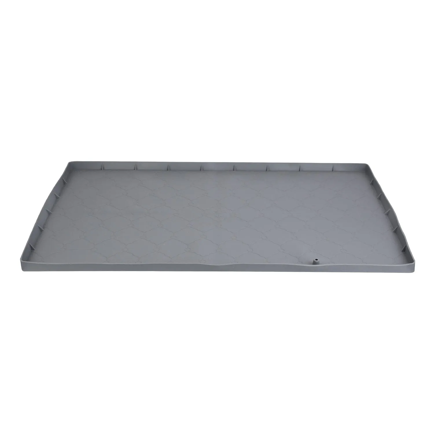 Silicone Under Sink Mat Liner with Drain Hole