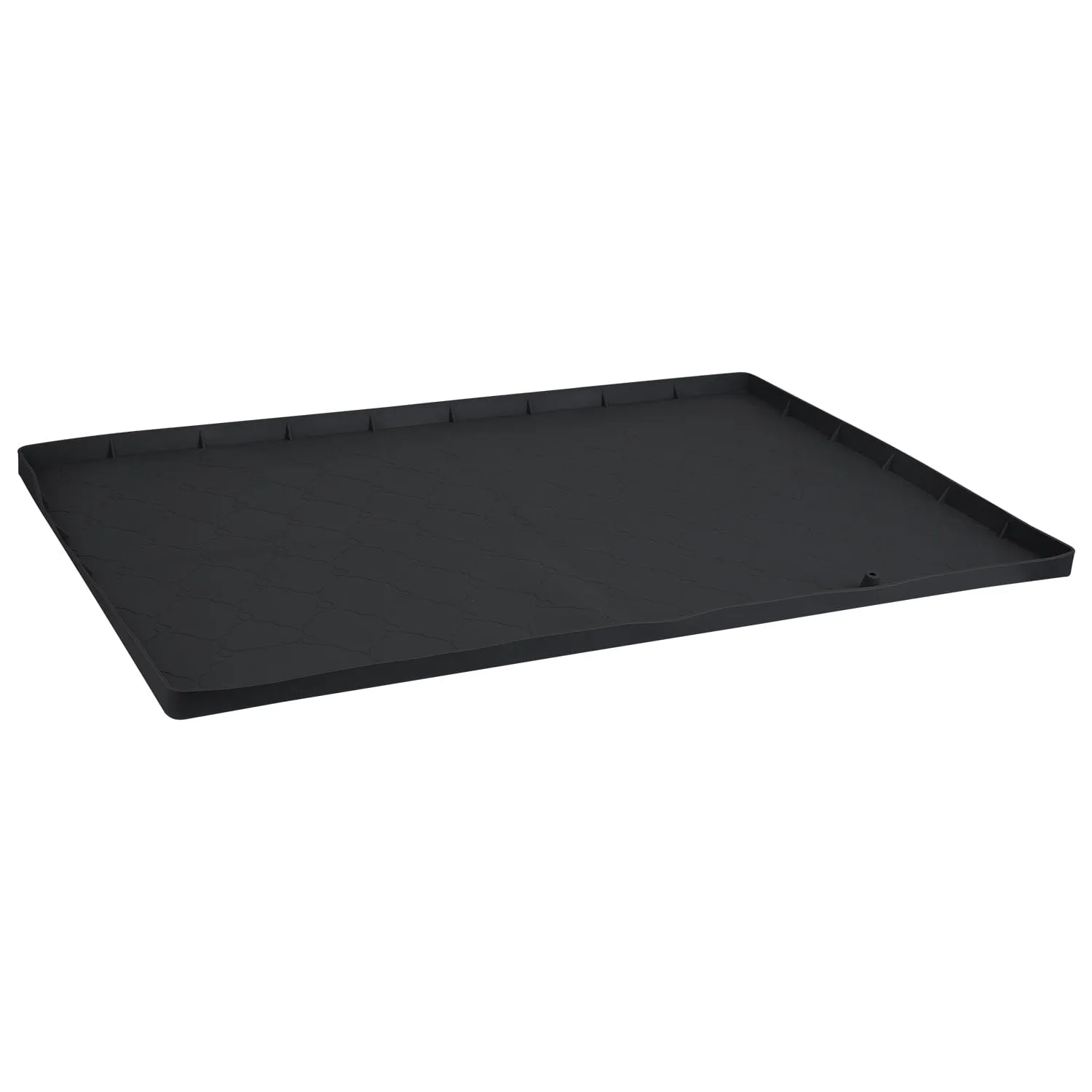 Silicone Under Sink Mat Liner with Drain Hole
