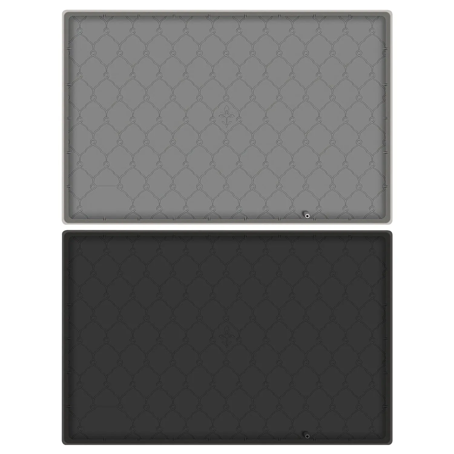 Silicone Under Sink Mat Liner with Drain Hole