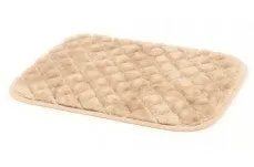 SnooZZy Quilted Kennel Dog Mat Natural Medium