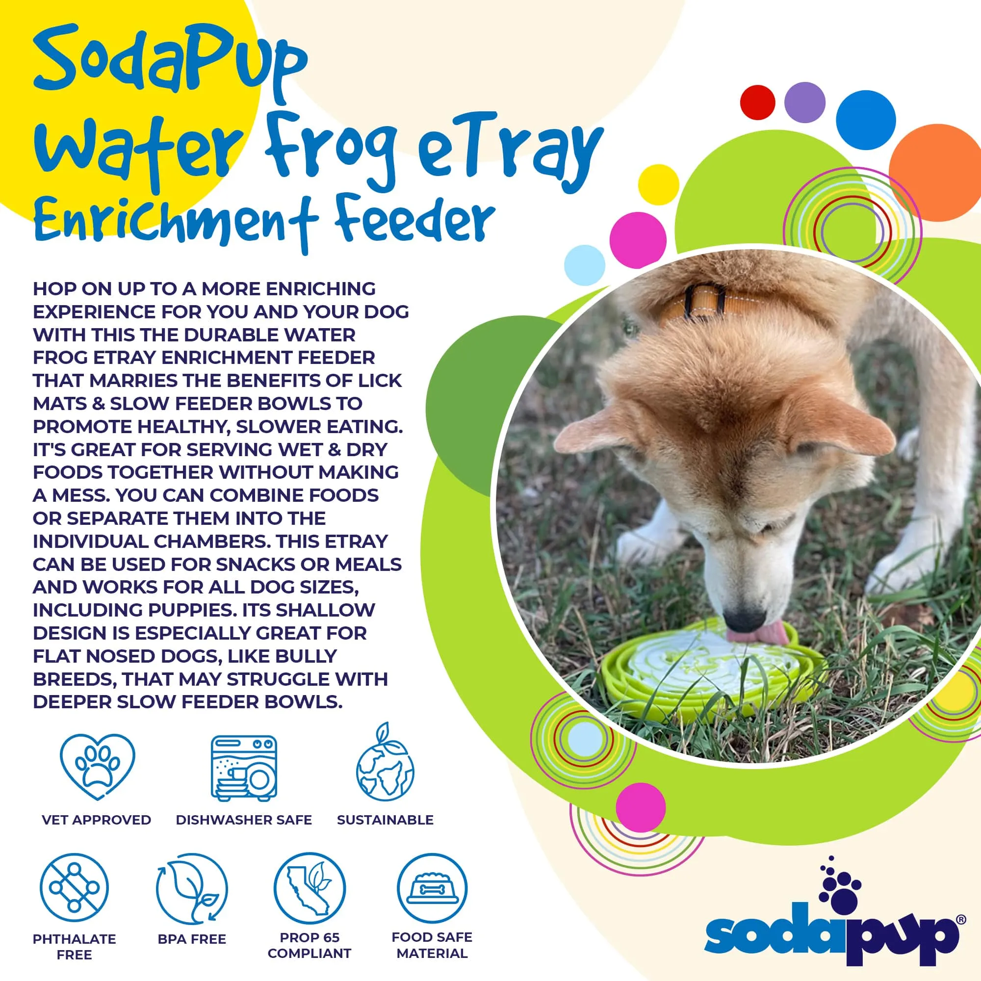 SodaPup Great Outdoors Slow Feeder