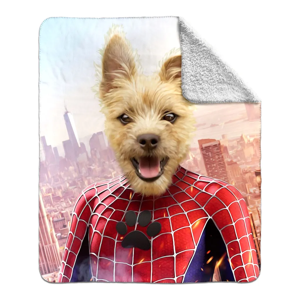 SPIDER MUTT - FLEECE SHERPA BLANKET