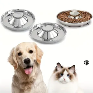 Stainless Steel Puppy Bowls  Ideal for Small Dogs